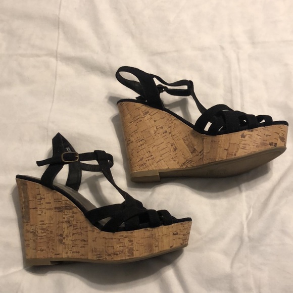 Black wedges 7.5 - Picture 3 of 7